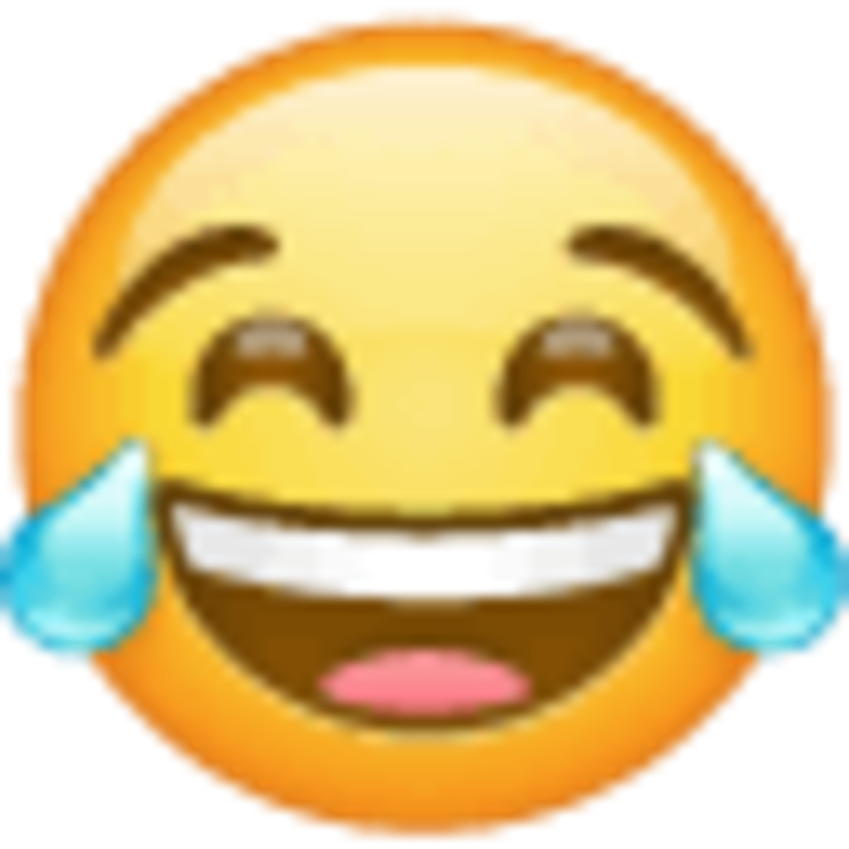 Emoji 1f602, cara llorando de risa