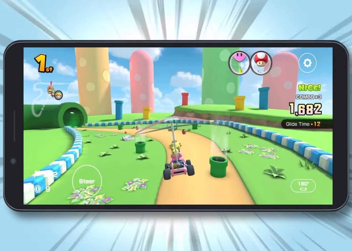 Mario Kart Tour se podrá jugar en horizontal