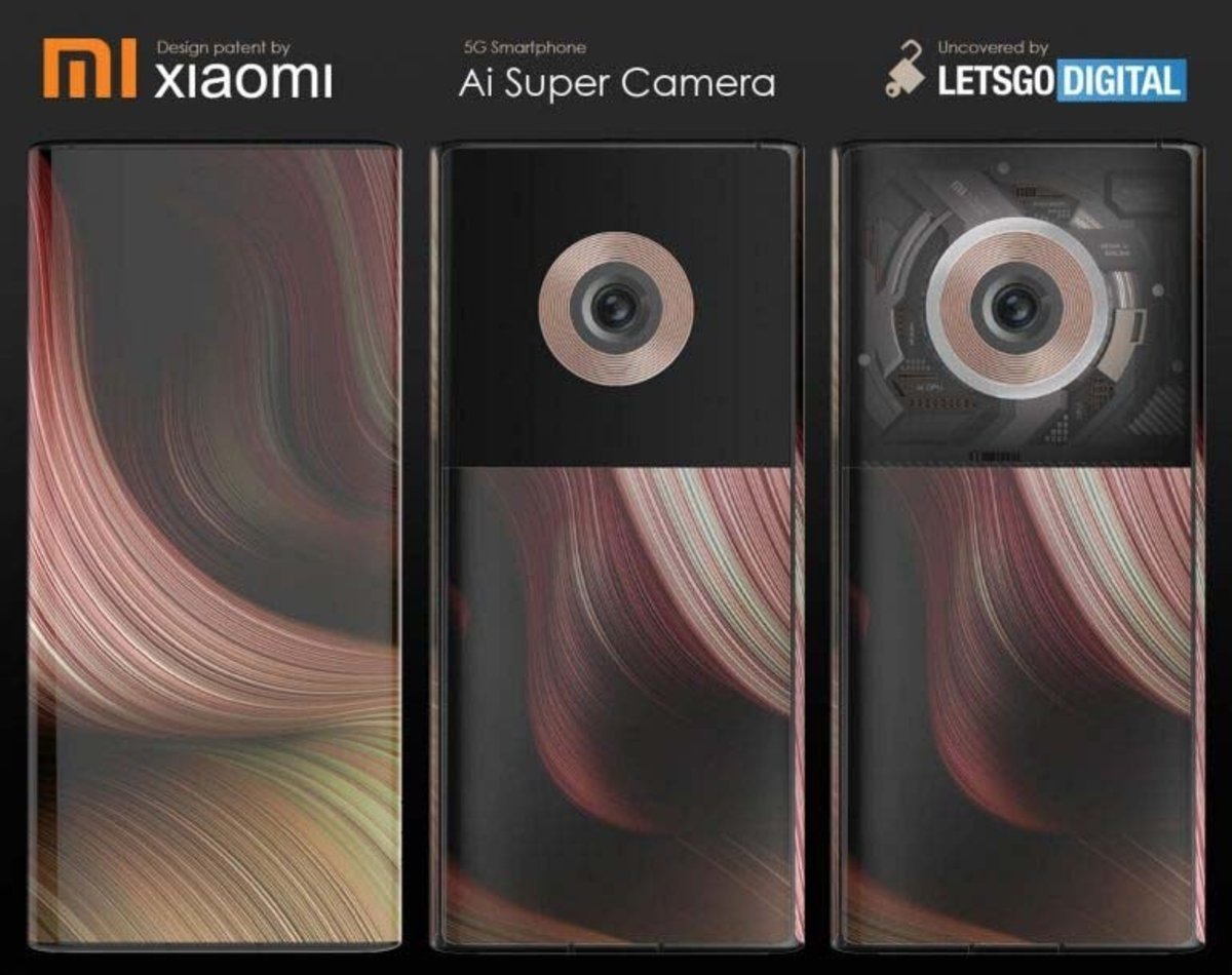 Xiaomi smartphone pantalla doble patente