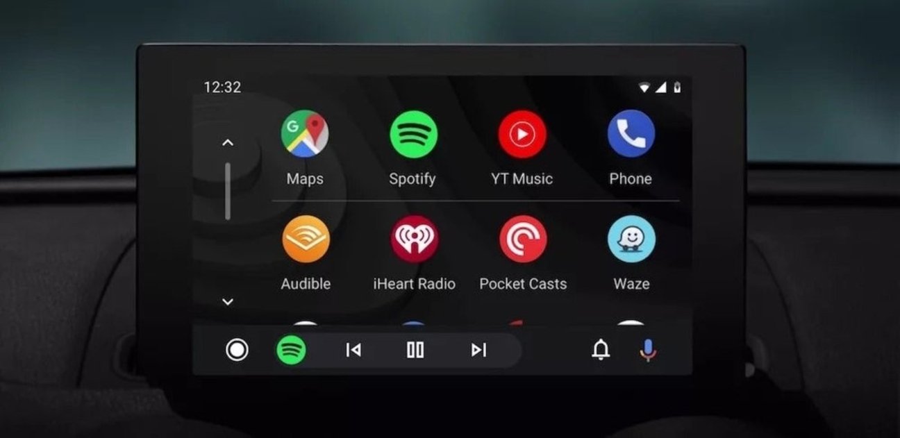 Apps de radio en Android Auto.