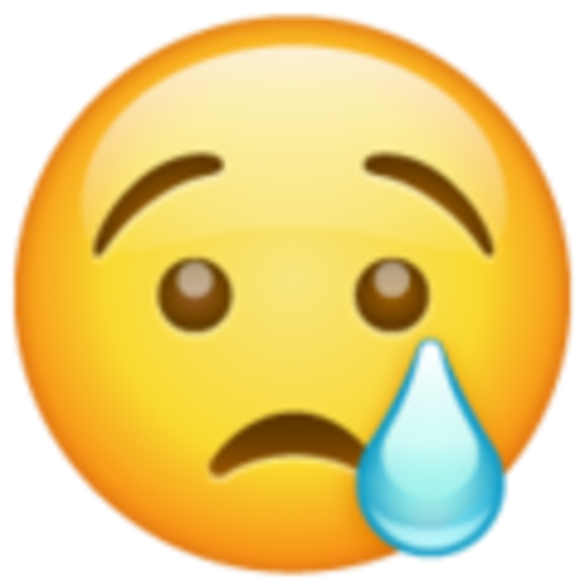 Emoji de cara llorando