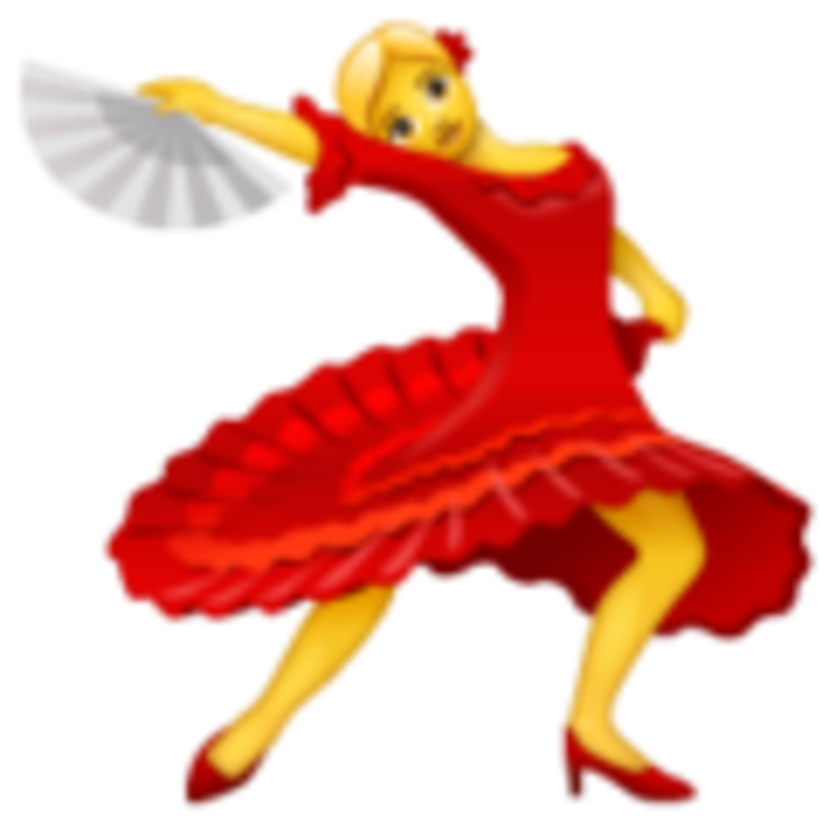 Emoji de mujer bailando