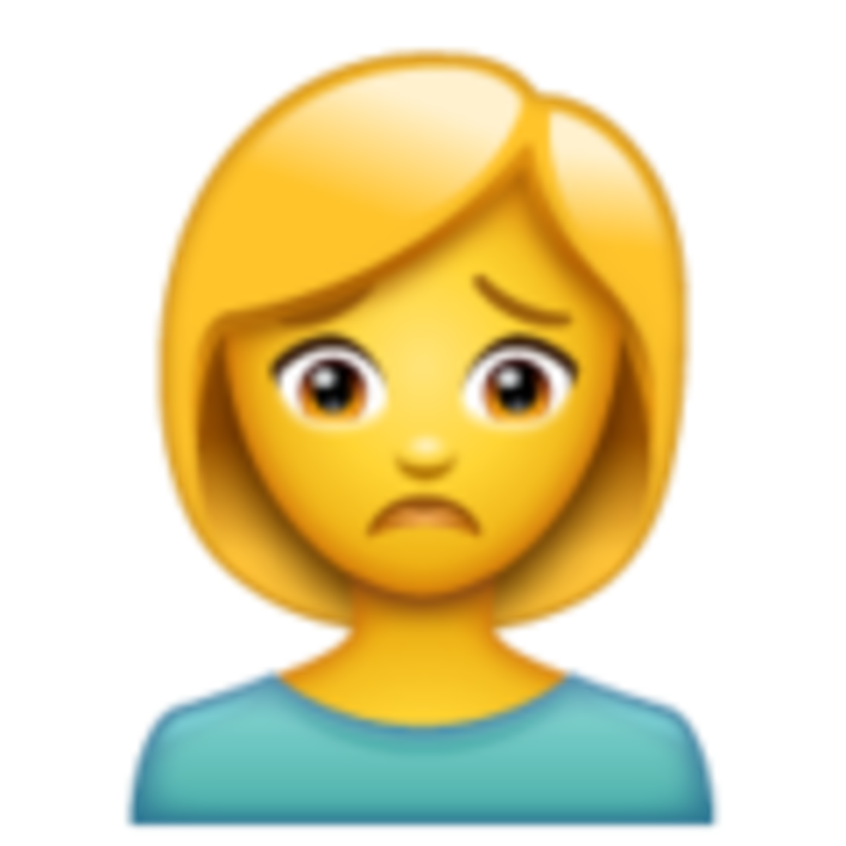 Emoji de persona enfadada