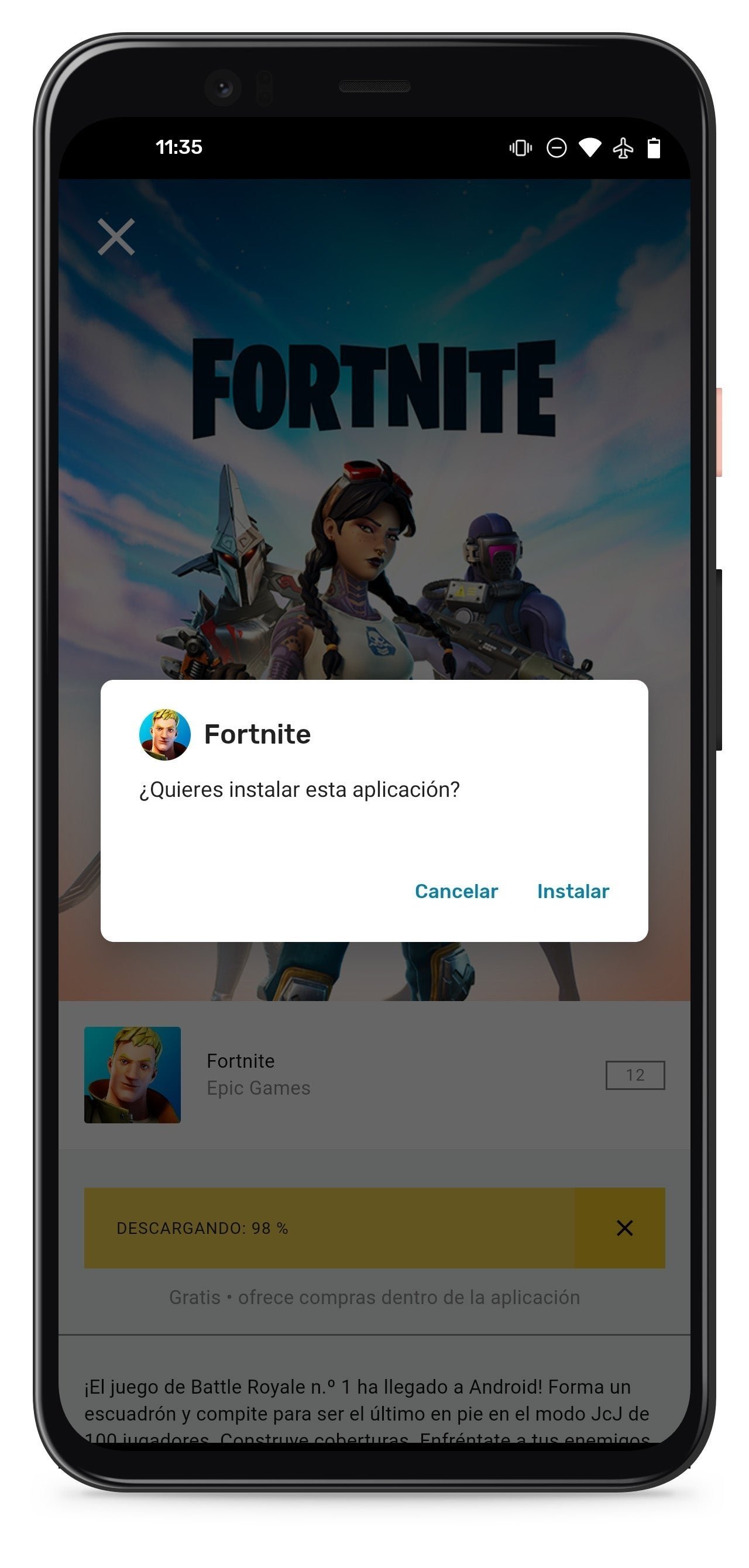 Cómo descargar Fortnite en Android fuera de Google Play