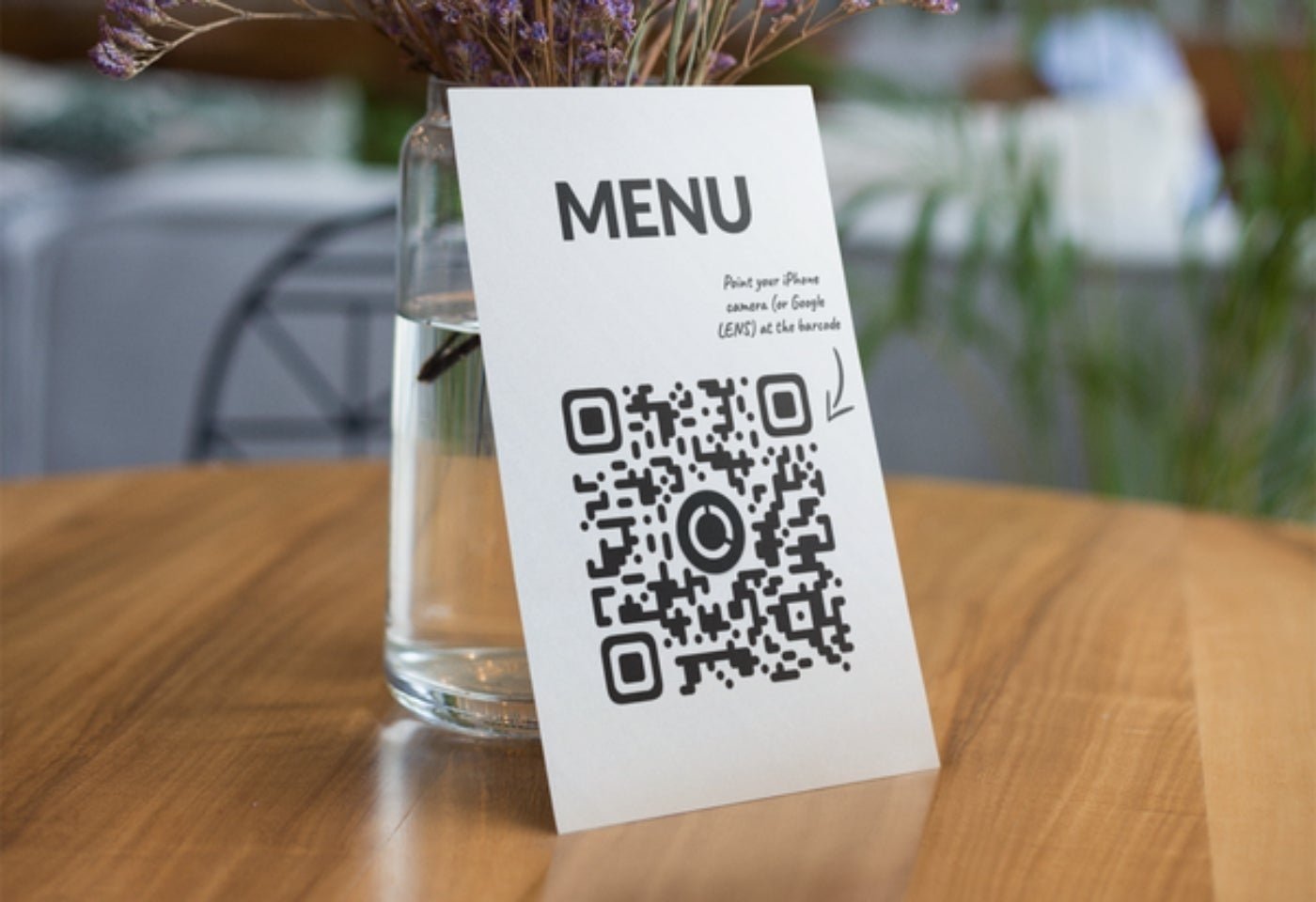 Read QR codes in bars