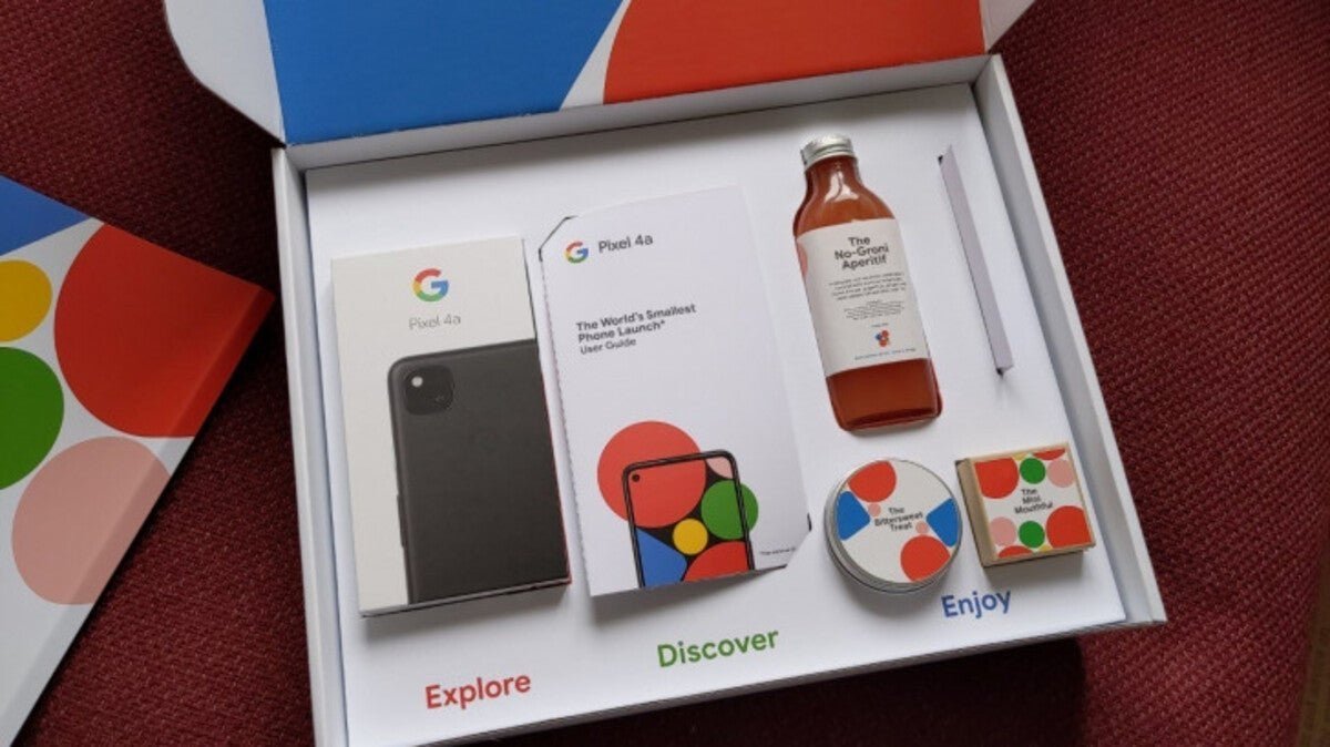 Google lleva la experiencia del "unboxing" a otro nivel con el Google Pixel 4a