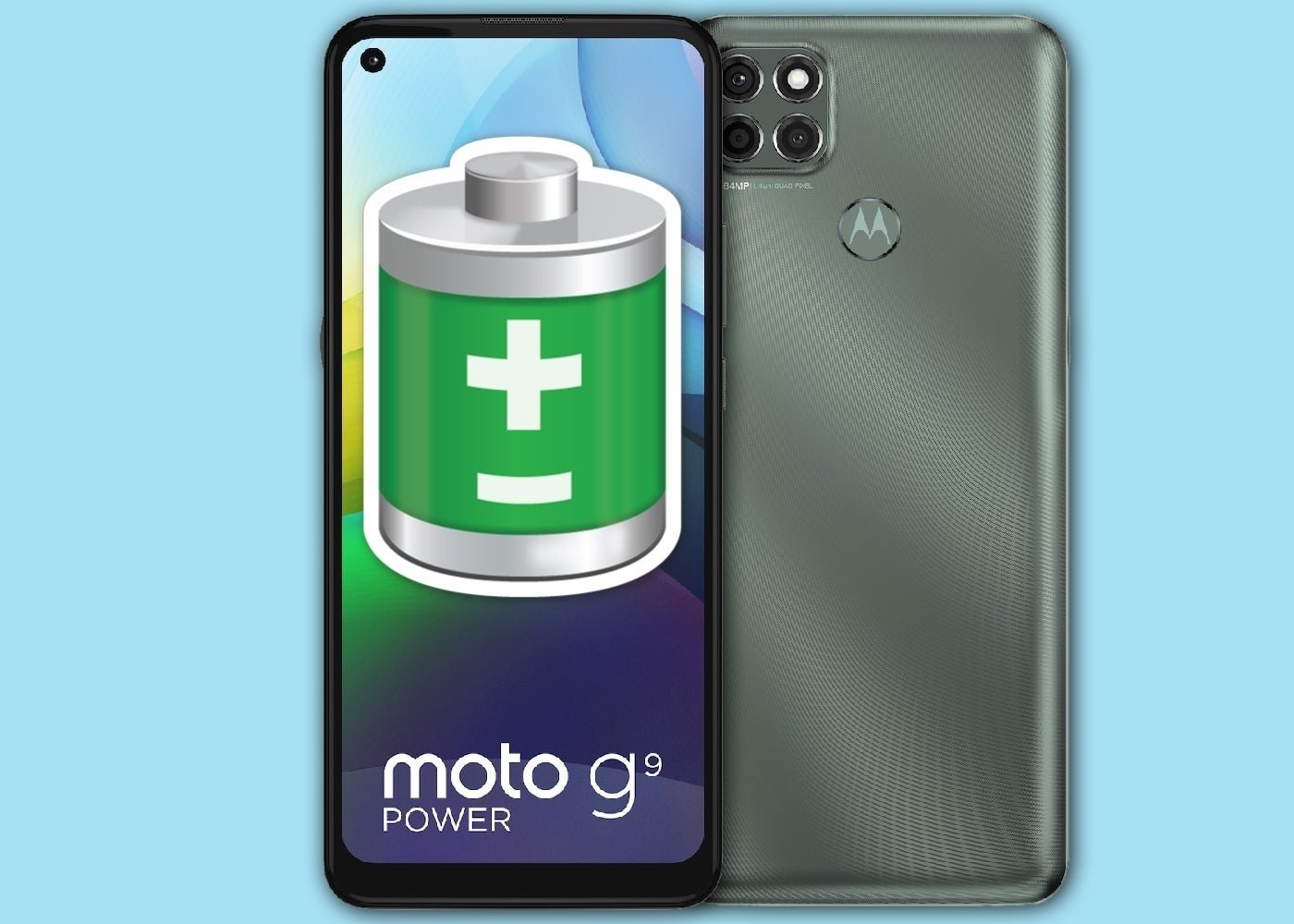 Moto G9 Power green