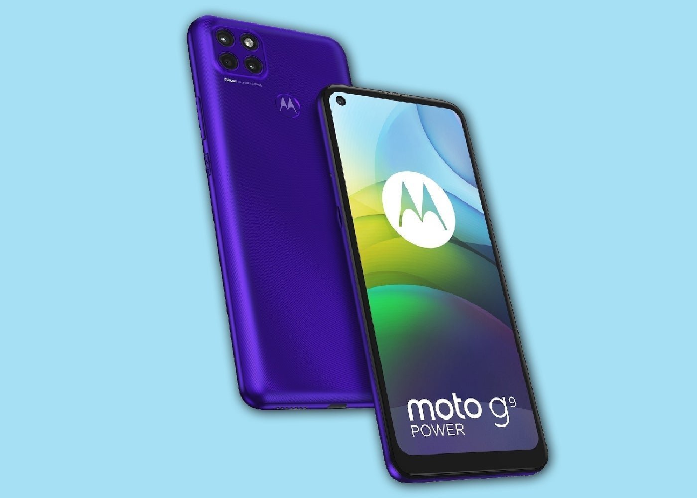 Motorola Moto G9 Power morado