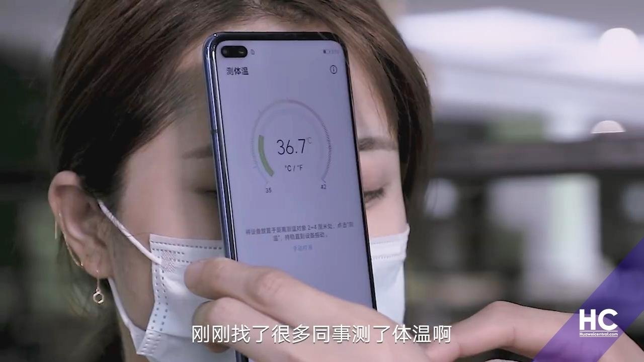 Huawei quiere llevar la función de termómetro a muchos más dispositivos