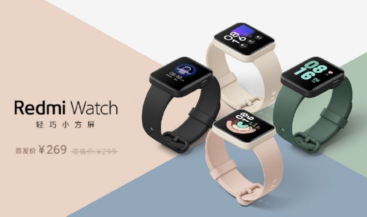Nuevo Redmi Watch, el smartwatch ultrabarato de Xiaomi que solo cuesta 35 euros
