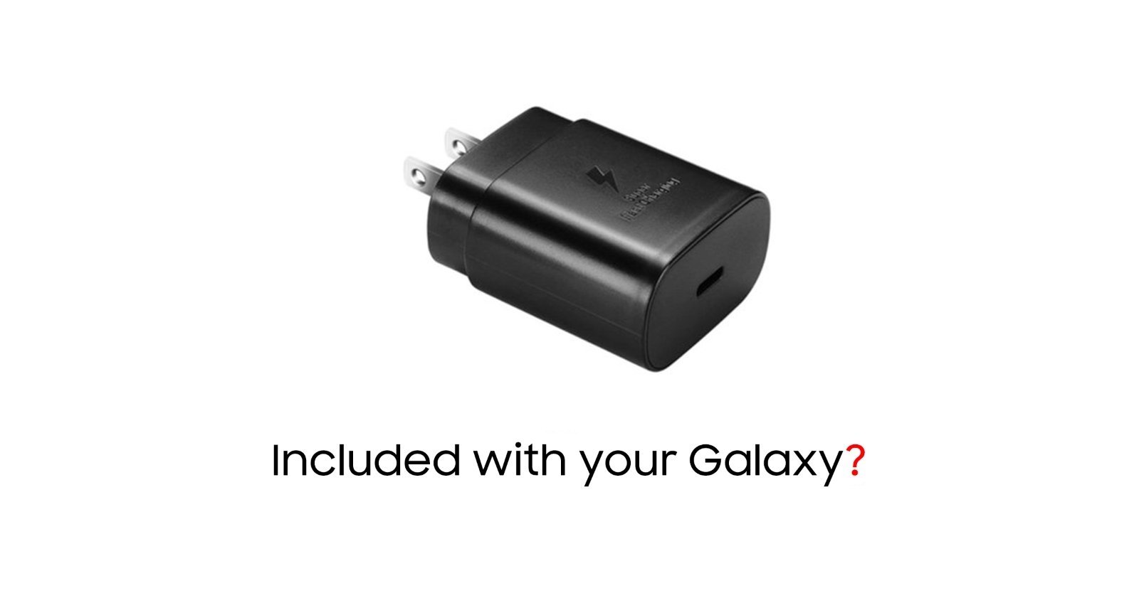 Cargador de Samsung no incluido en los nuevos Galaxy S21