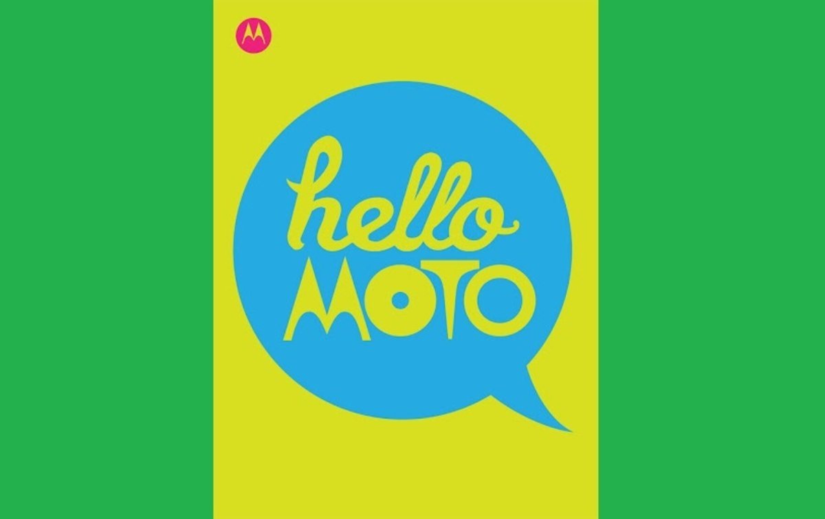 Motorola saluda de nuevo con su popular 'Hello Moto'