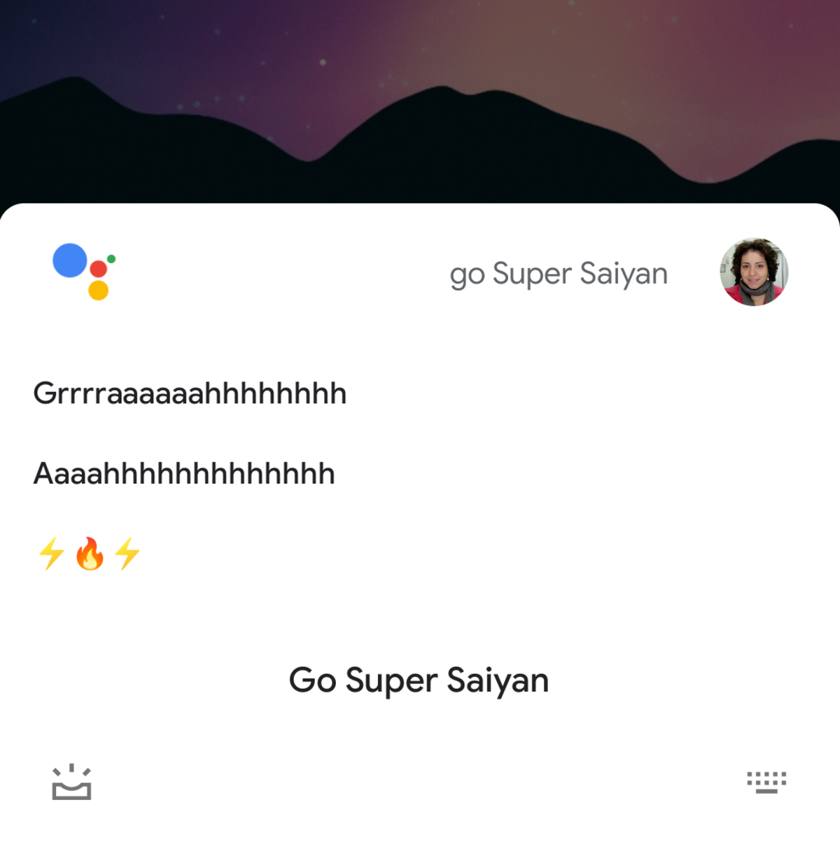 Google Assistant rinde homenaje a Dragon Ball con un huevo de pascua que imita los sonidos de la transformación en Super Saiyan