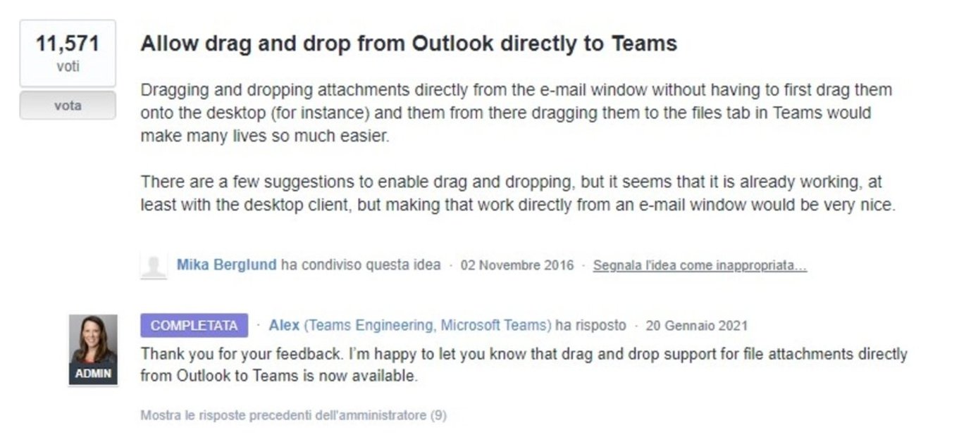 Microsoft habilita el copia/pega de archivos entre Teams y Outlook