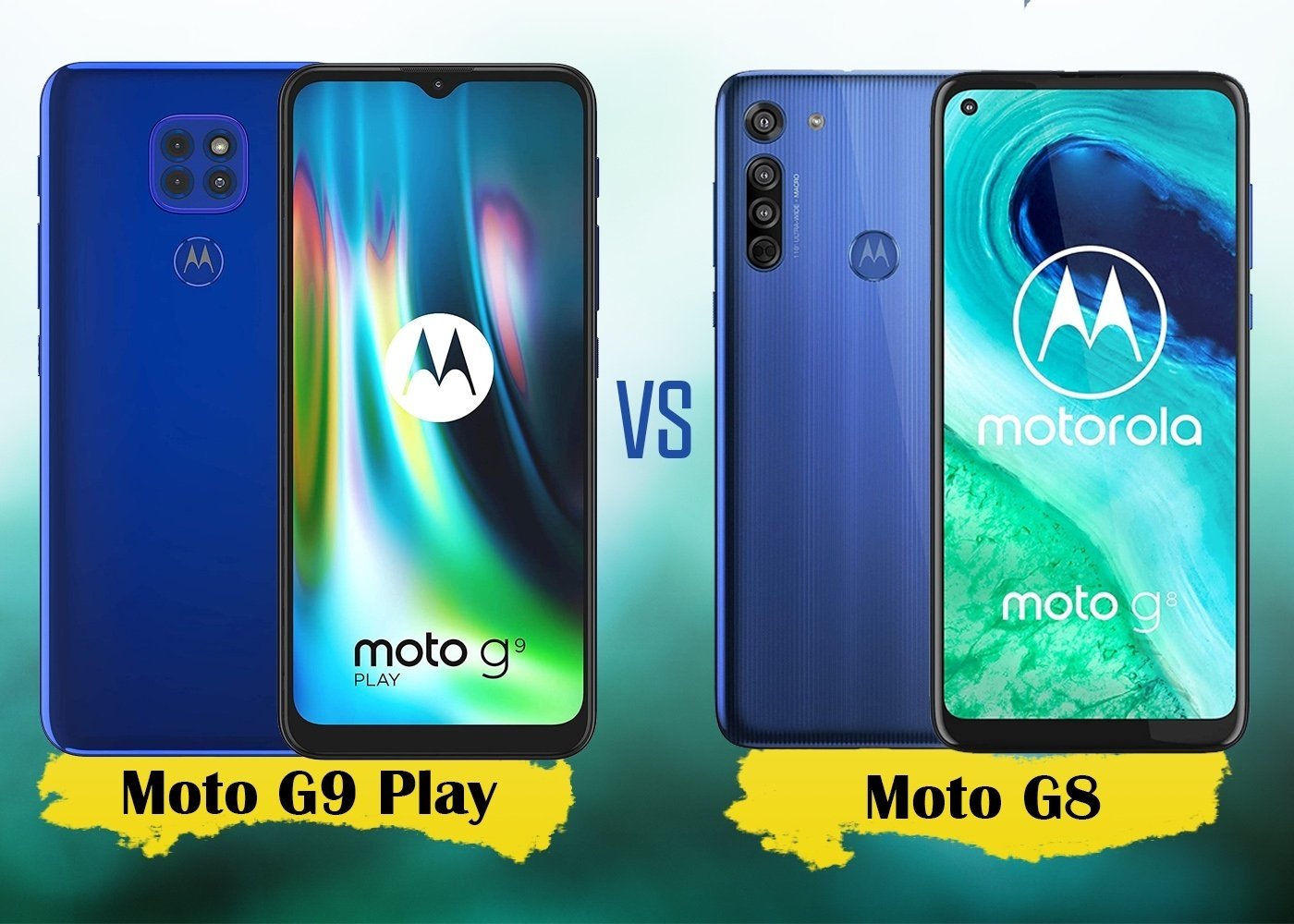 Motorola Moto G9 Play vs Motorola Moto G8