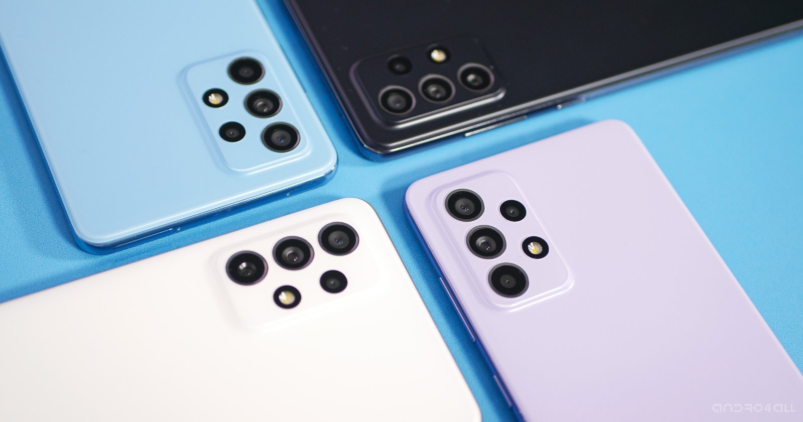 Colores de los Samsung Galaxy A52 y A72