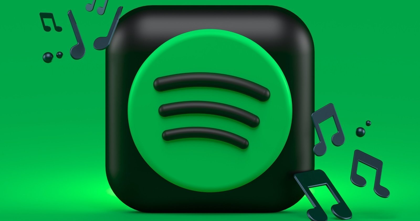 El icono de la app de Spotify