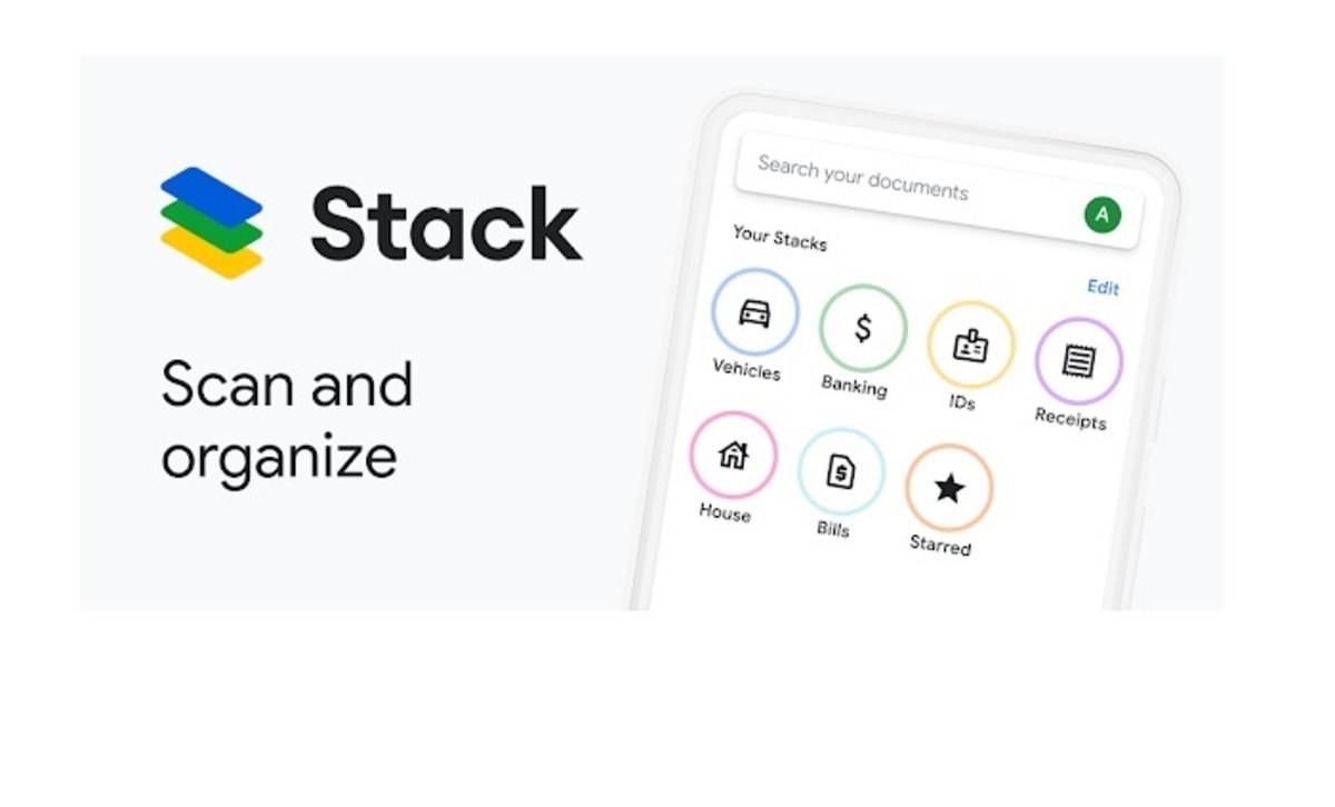 Stack, Google's advanced document scanner for Android
