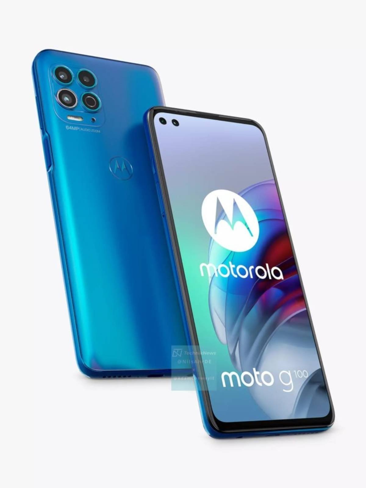 The Motorola Moto G100 uncovered