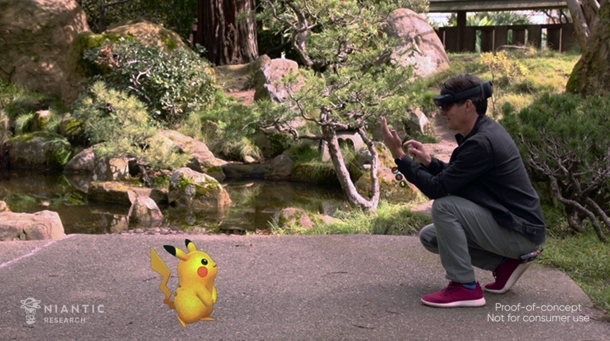 Niantic and Microsoft study new ways to play Pokémon Go