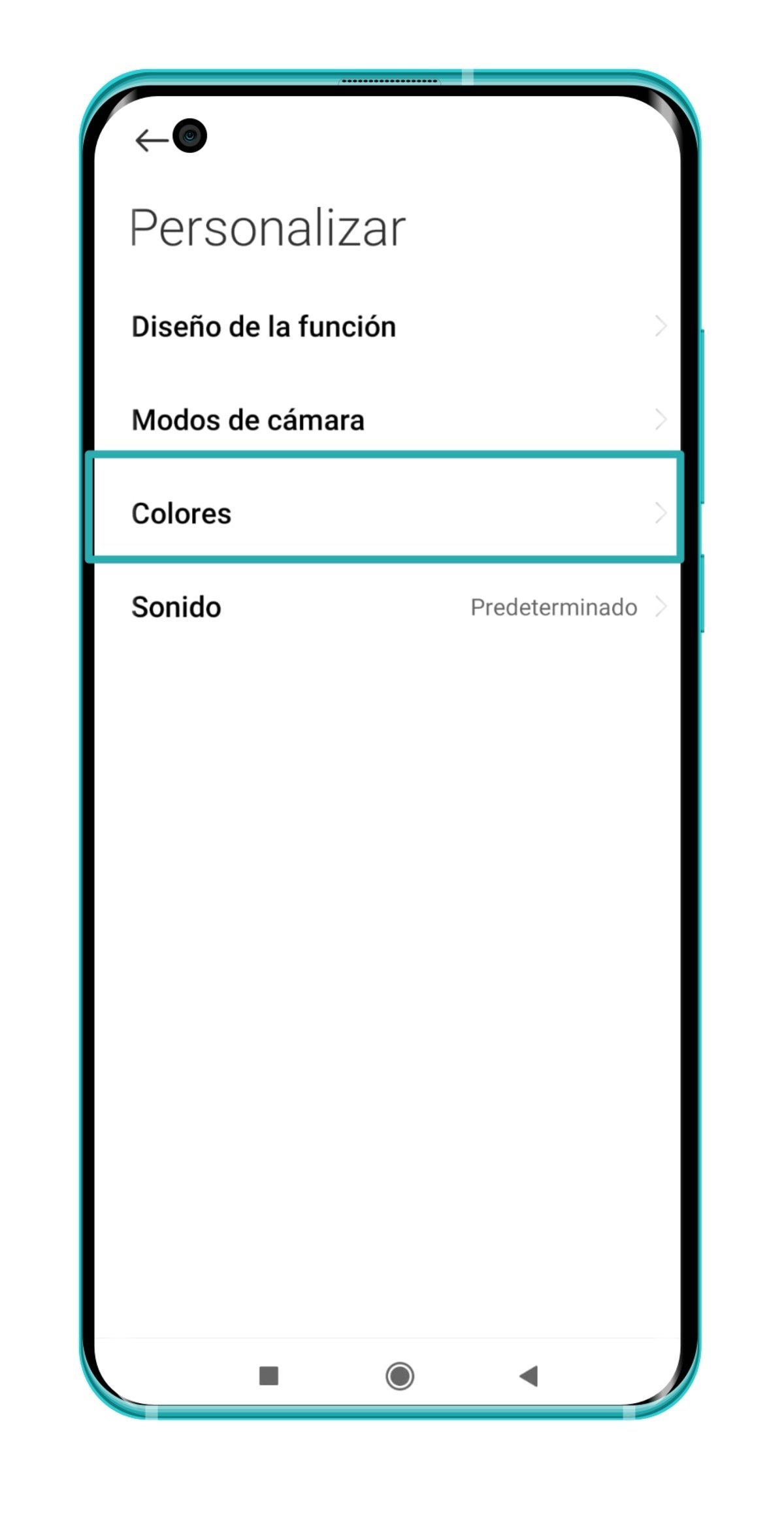 Truco de MIUI 12: cambia el color de la cámara de tu Xiaomi