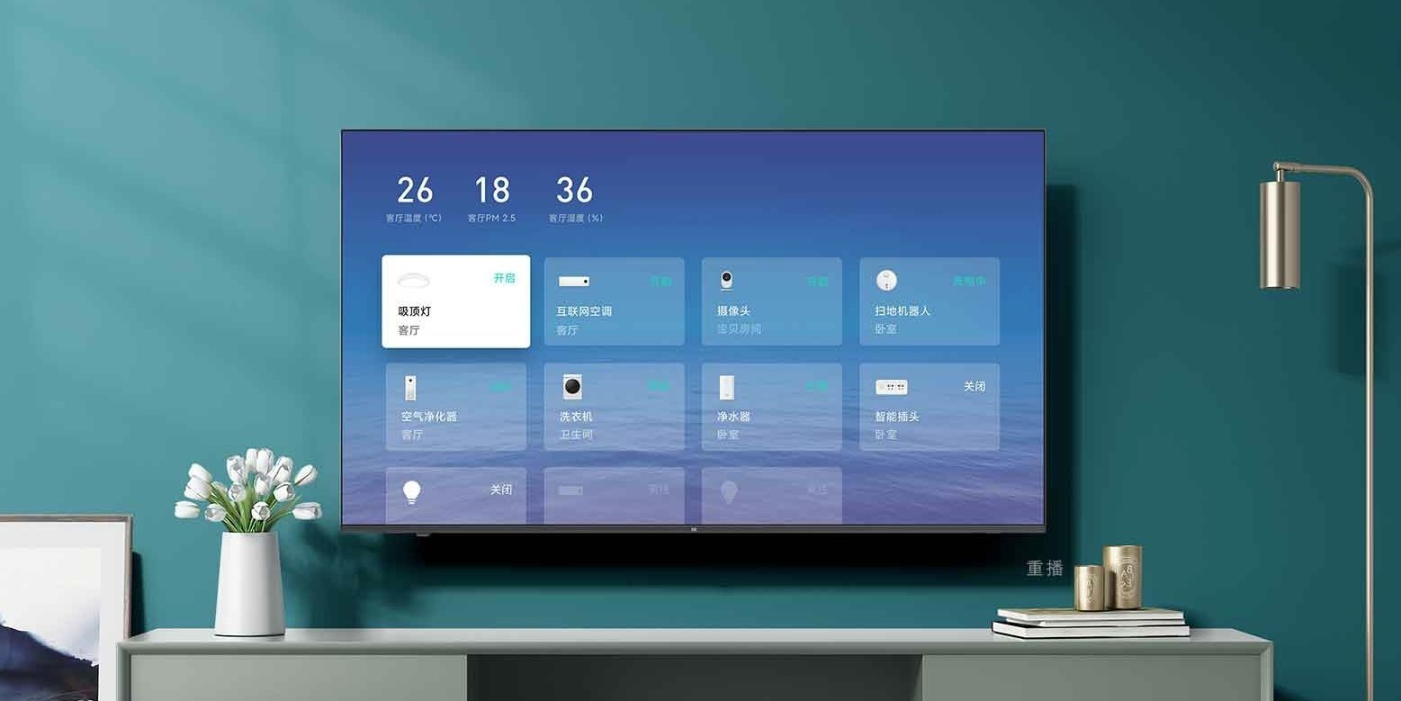 The MIUI for TV system of the new Xiaomi Mi TVs