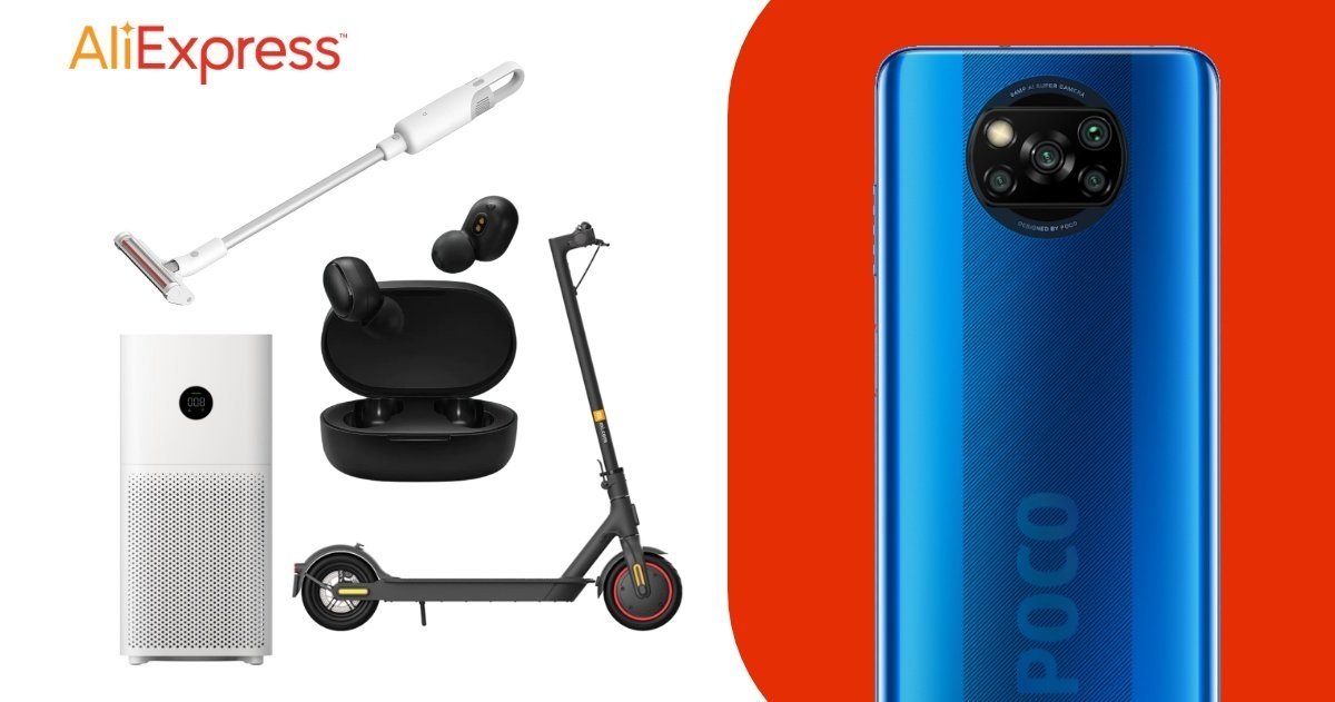 Xiaomi en AliExpress: hasta 60% de descuento en los mejores productos de la marca