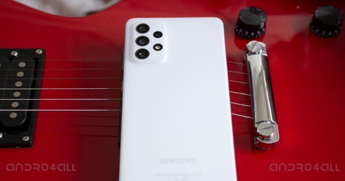 Samsung Galaxy A72 guitarra