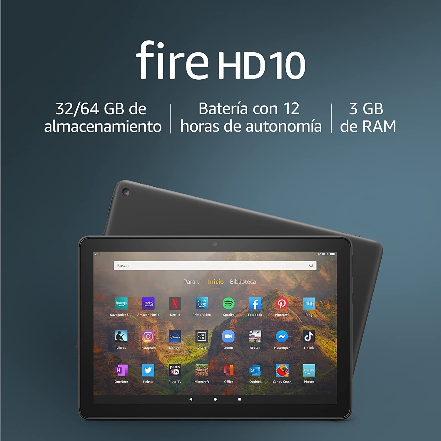 Amazon Fire HD 10, presentation