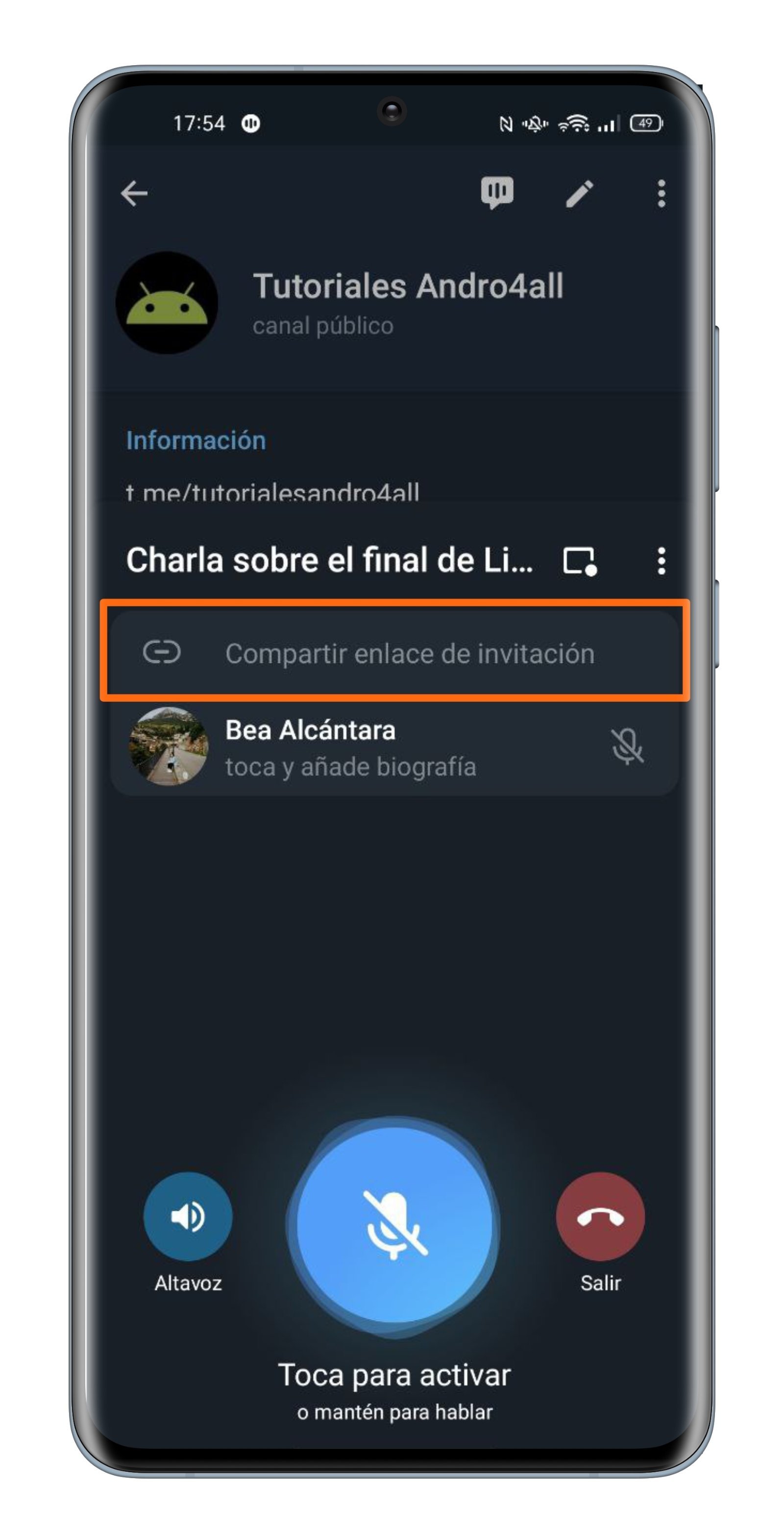 Voice chats in Telegram: complete guide with all its functions