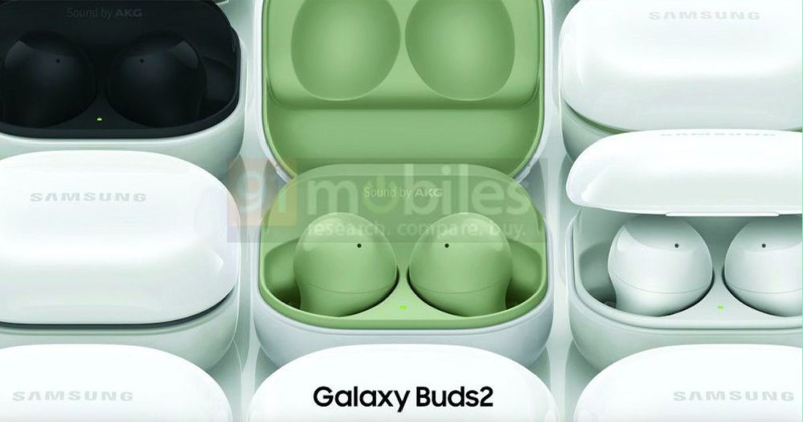 Samsung Galaxy Buds2 en color verde