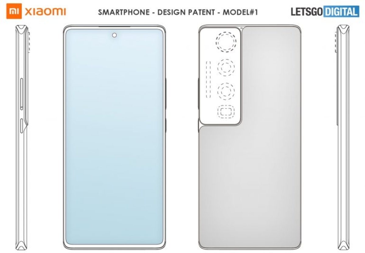 Xiaomi patenta tres nuevos diseños de smartphones con cámaras mucho más grandes