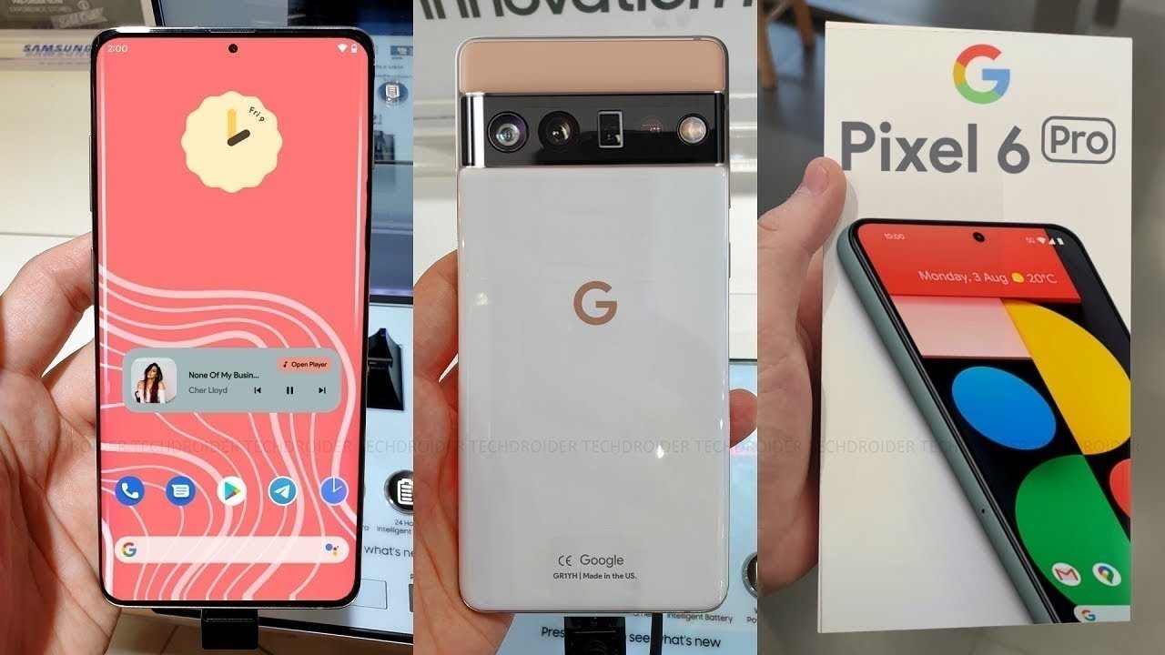 El Google Pixel 6 Pro se deja ver en vídeo por primera vez