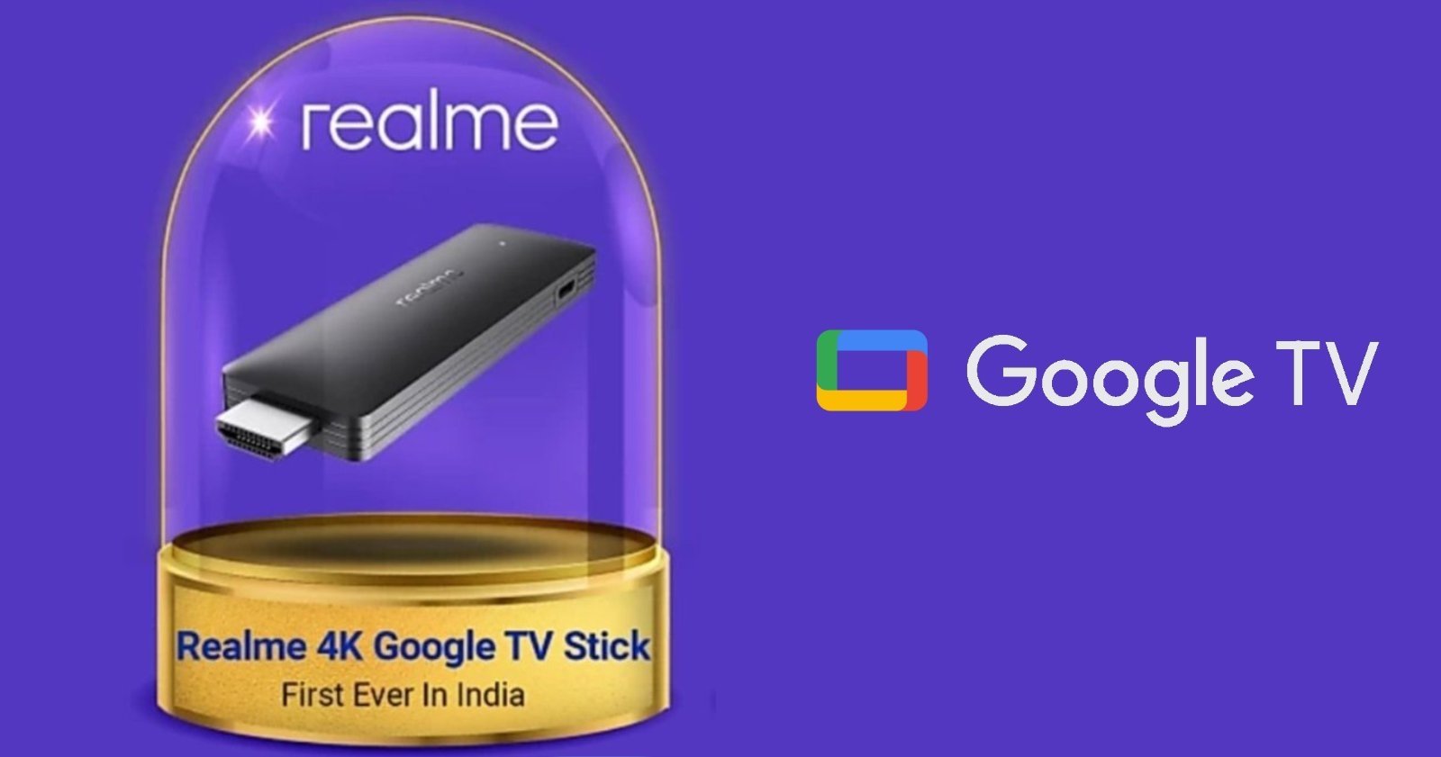 TV Stick de realme con Google TV