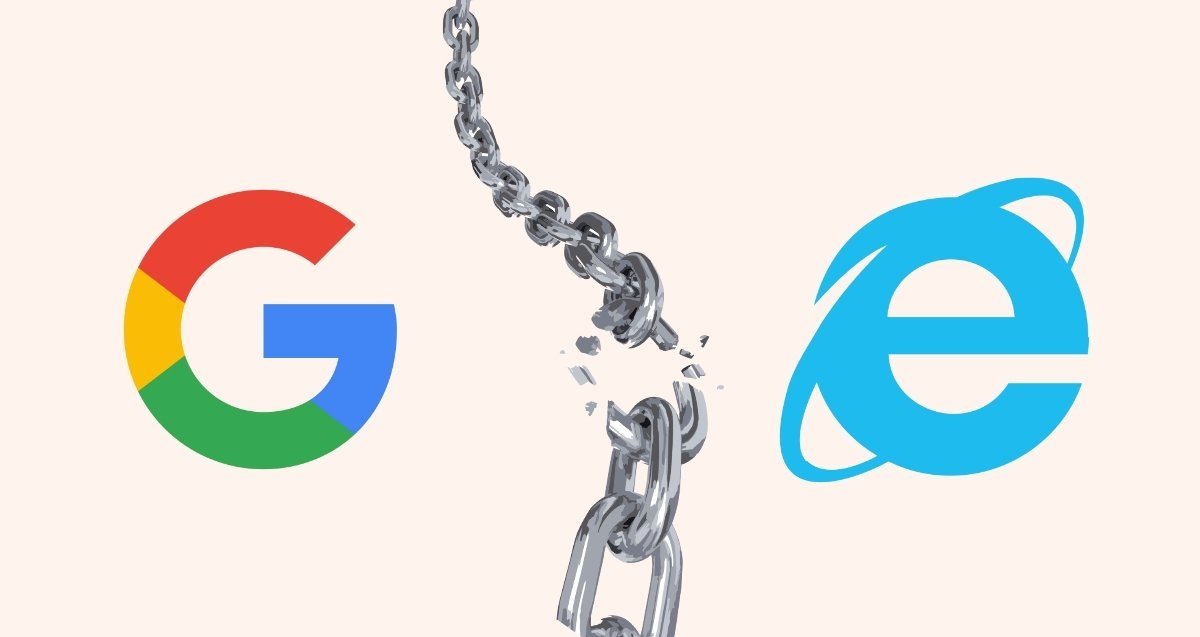 Google rompe con Internet Explorer 11