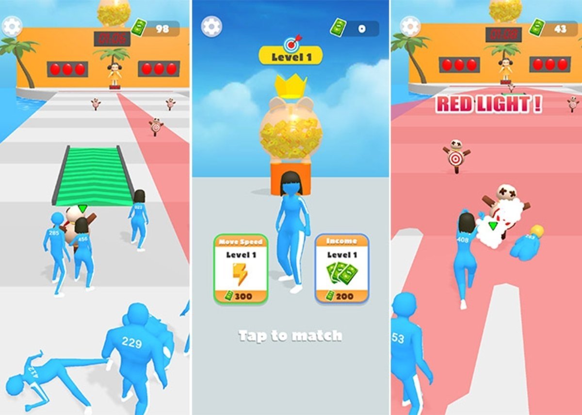 Squid Game Android: retos de la serie original