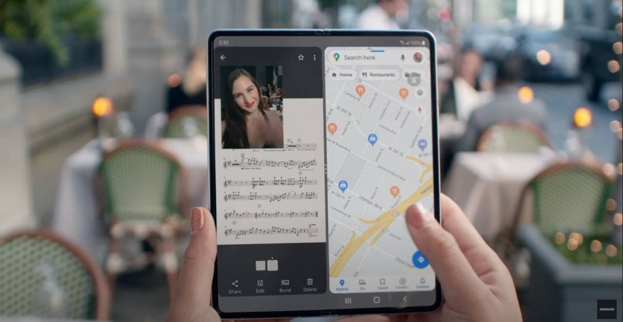 Si aún no sabes si comprarte un móvil plegable, este vídeo de Samsung y Google te convencerá