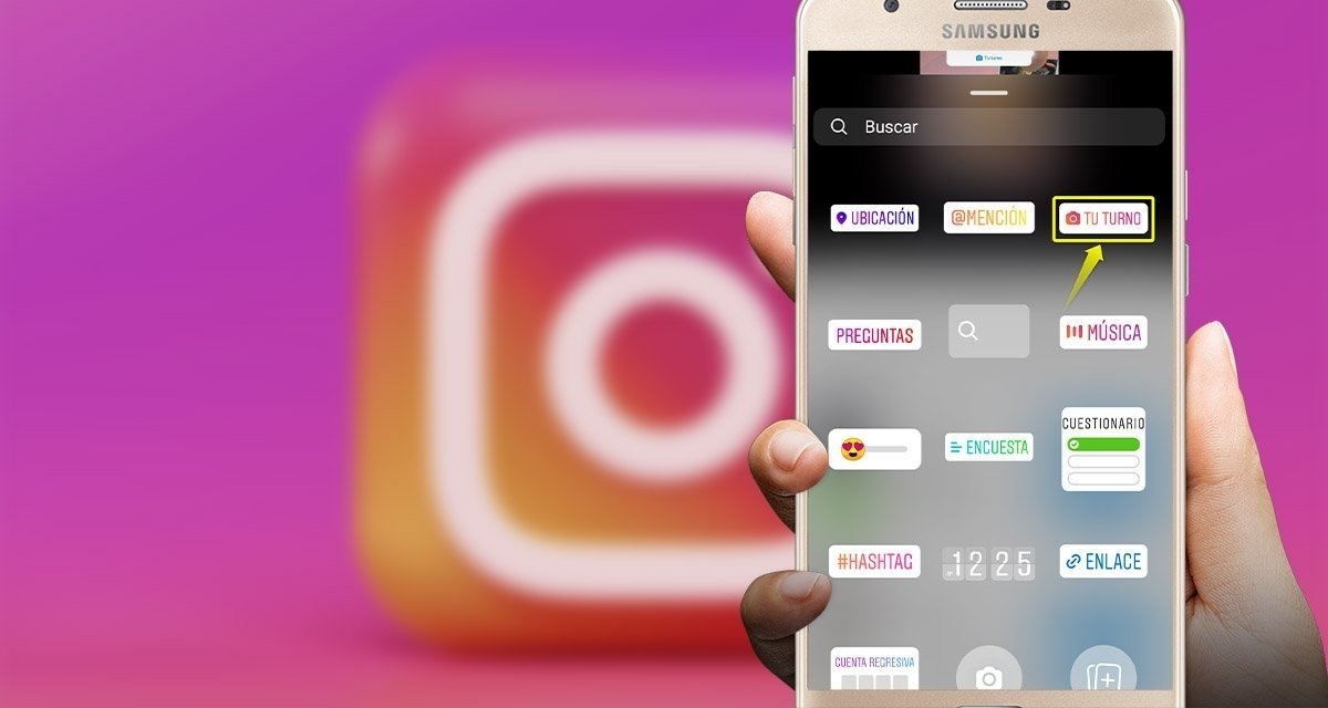 Crea un hilo en tus historias con el filtro "Tu turno" en Instagram