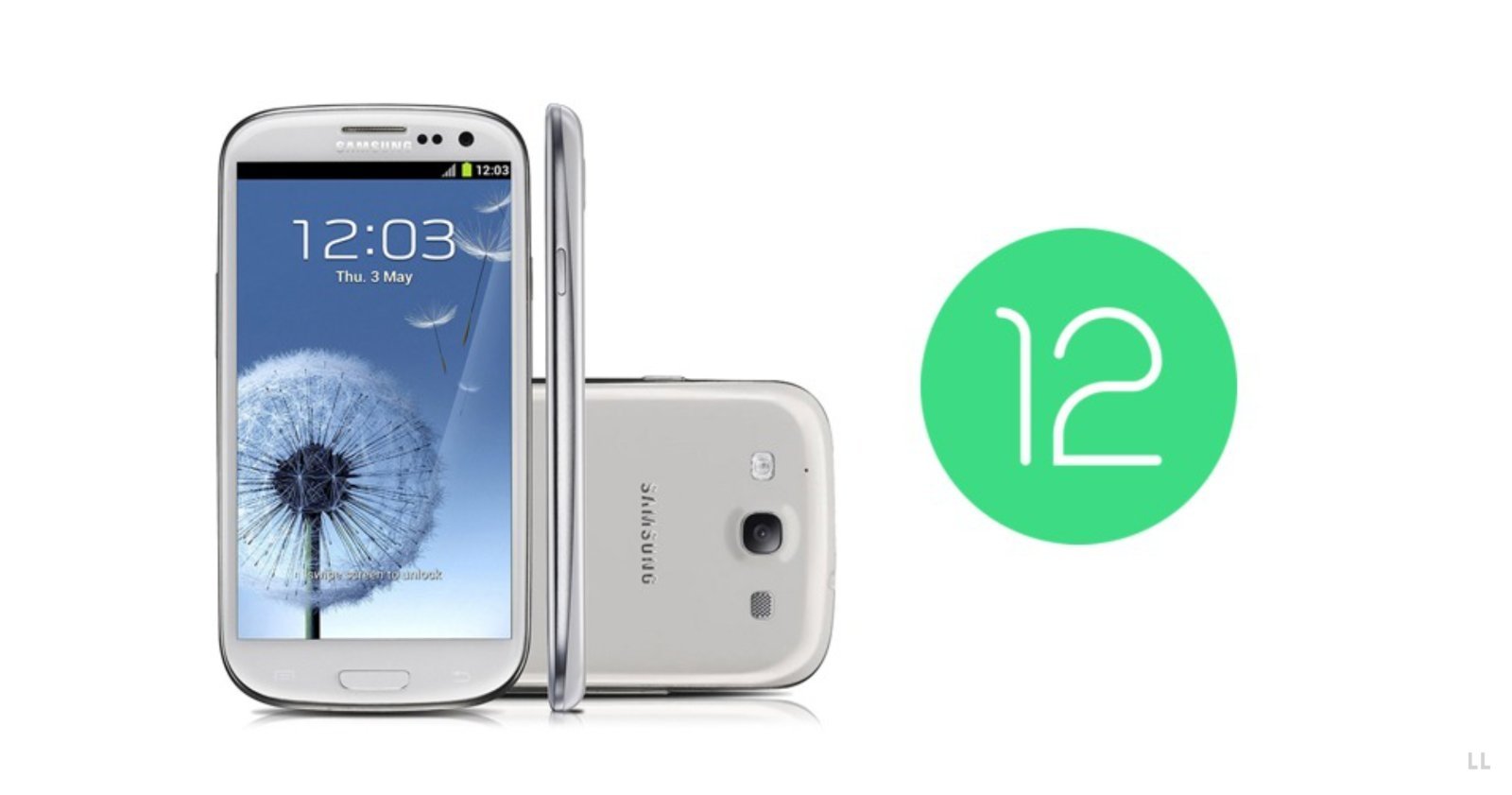 Android 12 en un Samsung Galaxy S3